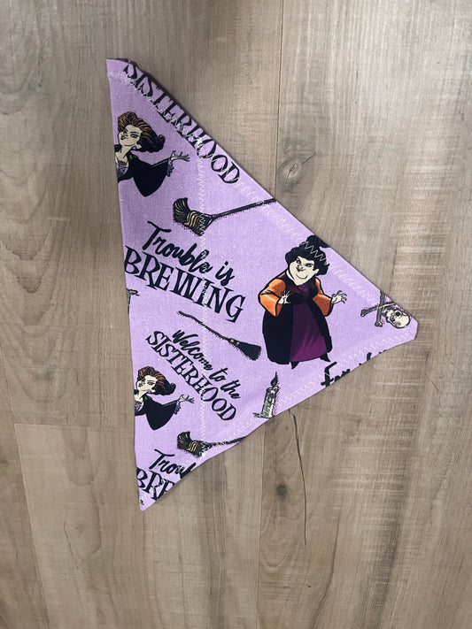 Purple Witch Pet Bandana