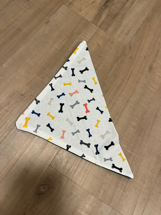 Dog Bone Pet Bandana